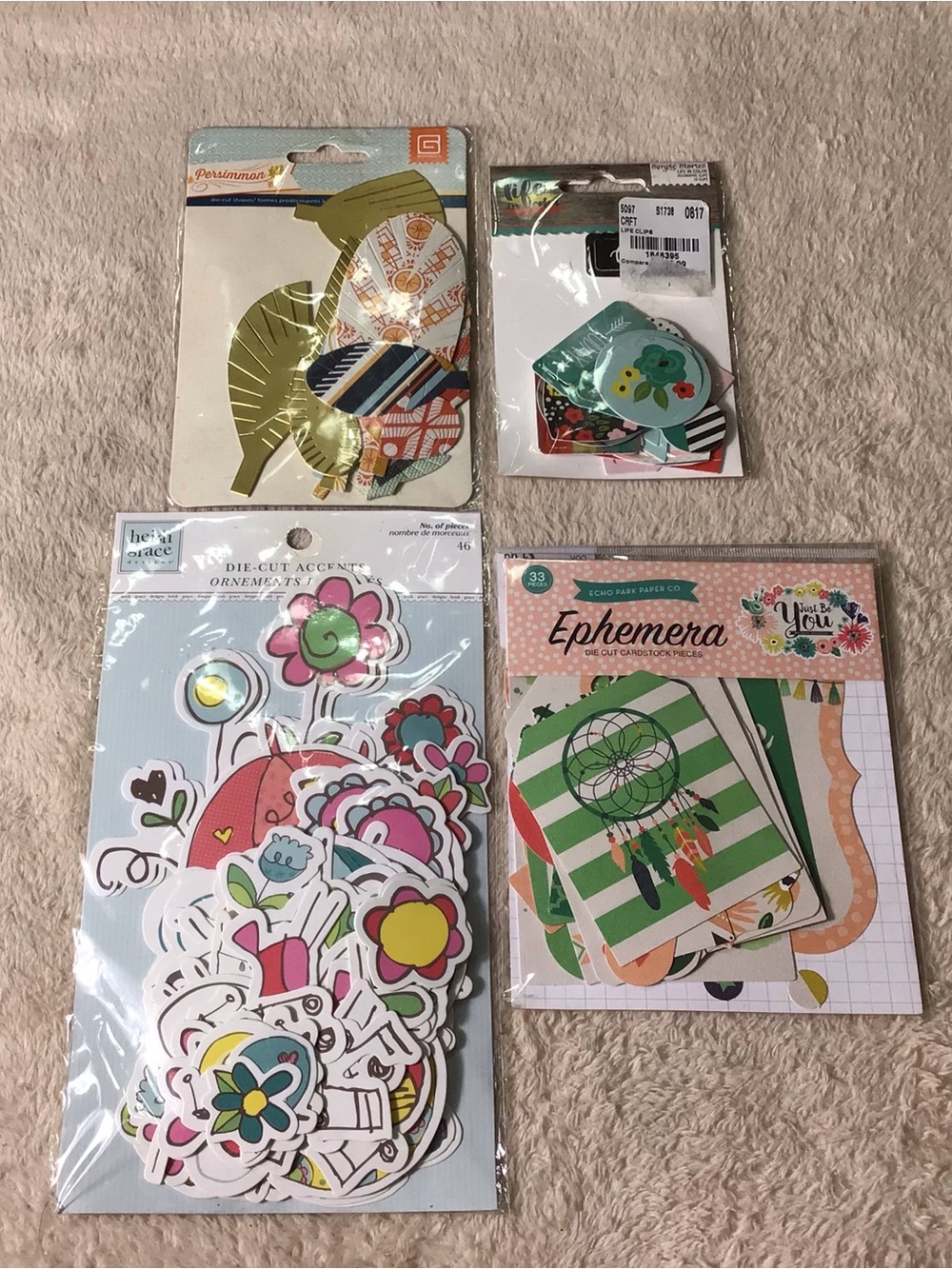 Ephemera & Mixed Die-Cut Accents